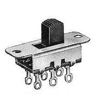 Switchcraft 46206LRX ສະລາຍສະວິດ SLIDE SW DPDT PANEL