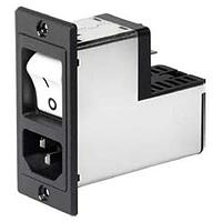 Schurter 3-108-854 ຕູ້ກອງ Inlets DG12 Connector Filter C14 1A STD