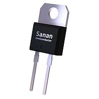 Sanan Semiconductor SDS065J008N3-ISATH ດາຍໂດດຊອດສະກີ ຊິລິກອນ ຄາບາດ 650V 8A, TO220N-2L, ລະດັບອຸດສາຫະກຳ