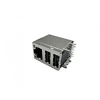 Adam Tech MTJ-DUSB-88JX1-FS-RL35-M86C ປຸ່ມ MODULAR JACK / USB COMBO CONNECT