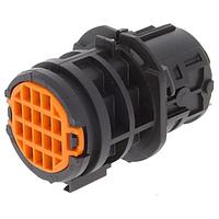 Aptiv SICMHPE16BKSV ຕົວເຊື່ອມ 16 ທາງ M 1.5 SICMA Panel Through Sealed Connector