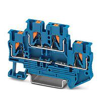 PHOENIX CONTACT 1147743 ບລັອກຕິມເນີລະບົບ DIN Rail PTTB 2 5-2BE BU