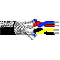 Belden 9855 010500 ສາຍຄວບຄຸມ 22AWG 2PR SHIELD 500ft SPOOL ສີດຳ