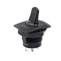 E-Switch RR3402A ສະລັບສະຫຼັບ Rocker SPST ປິດ-ເປີດ PNL 6A