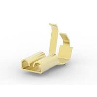 AMP Connectors - TE Connectivity 42486-1 ຮີເຊບເຕິເຄວ .187 FLAG FAST RCPT