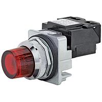 SIEMENS 52PL5L2 ໄຟສະແດງ Pilot Light, LED MOD 24V, ແດງ, ກະຈົກ