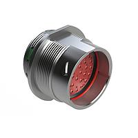 Amphenol SINE Systems AHDM04-24-33PN ຮັບຂອງ DURAMATE RECPT-SIZE 24, ເຫລັກ