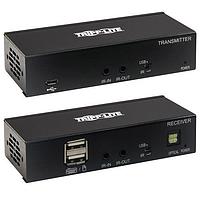 Tripp Lite B127A-1A1-BDBD ຊຸດຂະຫນາດຂອງ Displayport DP OVER CAT6 EXTNDR,4K30HZ