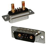 NorComp 680M13W3103L211 ຕິດຕໍ່ປະສົມ D-Sub ພາວເອີ Combo D Solder Cup 13W3/M/20A/SC