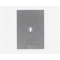 Chip Quik IPC0074-S ປຸ່ມຊ່ອງແລະອາແດບເຕີ DFN-16 ແບບສແຕນເລດສຕີນ Stencil