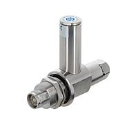 HUBER+SUHNER 3400.31.0023 ອຸປະກອນປ້ອງກັນການລະບາດ Coaxial Surge Protector Device, EMP sub-500 MHz, 3GPP band 71 ມີປລັກ 4.3-10 (ຜູ້ຊາຍ) ເຖິງ ຈັກ (ຜູ້ຍິງ), TETRA