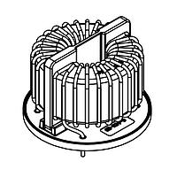 Schaffner RT8122-16-4M0 Current Compensated Choke 16A 4mH 2-Wire Horz PCB Mounting
