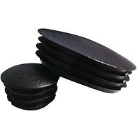 Essentra Components 1339577 ກລາຍດ໌ ROUND LOW PROFILE INSERT GLIDES: BLACK LDPE