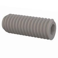 Essentra Components 011032T050 ຊຸດສະກຣູ Set Screw, ຫົວ Socket, ກະດູກ #10-32, ຄວາມຍາວ 1/2