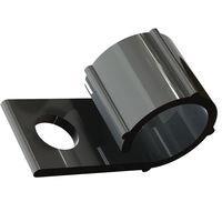 Essentra Components WHC-1000-01BK ຄລິບຄລິບ, ສກຣູ ມອນທ໌, ສີດຳ, ຢືດ 1 ຢູ່