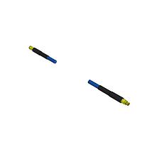 Samtec RF23C-M0SP-M0SJ-0152 ສາຍສັນຍາ RF ສາຍສັນຍາໄມໂຄເວີບສູງດ້ວຍການປ້ອງກັນດ້ວຍຟອຍສະຫຼີບທອງສົງ