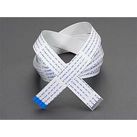 Adafruit 2143 ເສັ້ນສາຍກ່ອນກ້ອງ Camera Cables Flex Cable ສໍາລັບ Raspberry Pi Camera ຫຼື Display - 1 ແມັດ