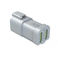 Amphenol SINE Systems AT04-6P-MM01 ຕົວເຊື່ອມ AT Recpt 6 Way ແດງ. ຝາປິດປາກດ້ານທ້າຍ Dia. Seal End Cap