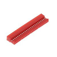 AMP Connectors - TE Connectivity 5-643813-4 ຮູງຮັບ Receptacle 24P MTA100 CON ASSY POL WHT ມີແຖວແດງ