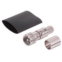 Amphenol Times Microwave Systems EZ-500-UM-X ຕົວເຊື່ອມ UHF-ຜູ້ຊາຍ (ປລັກ) ຕົວເຊື່ອມປະຕິບັດການບັດ, ບໍ່ມີຫົວການບັດບາດ, ບໍ່ມີການຕັດກອງສາຍສີ