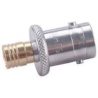 HUBER+SUHNER 33_SMB-BNC-50-2/1--_UE ຕົວແປງ RF - ລະຫວ່າງຊຸດ SMB ແບບປຸກ (ຜູ້ຊາຍ) ໄປຫາ BNC ແບບຈັກ (ຜູ້ຍິງ)