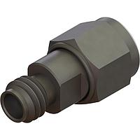 Amphenol SV Microwave 1139-6021 ຕົວແປ RF - ໃນຊຸດ 1.00mm ຜູ້ຊາຍເປັນຜູ້ຍິງ Adapter