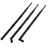 Taoglas TI.19.2113 ອານເຕນນະພາບປະຕິບັດ TI.19 915MHz 2.4dBi Dipole Terminal Antenna SMA(M) Hinged