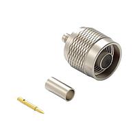 Wurth Elektronik 60446022210121 ຕົວເຊື່ອມສາຍເຄື່ອງ WR-NTYPE ຕົວເຊື່ອມສາຍເຄື່ອງປັດກົງ ປຸ່ມຕົວເຊື່ອມສາຍບົດບັນທຶກ-Crimp RG58/141/LL195