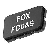 Fox / Abracon FC6ASCBLF25.0-T2 ຄຣິສຕານ SMD Crystal, 25 MHz, Tolerance 30.0 ppm, Stability 50.0 ppm, -20 ຫາ +70 C, 18pF, 6 x 3.5 mm