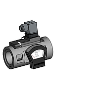 Senseca HR2VK1Z1-040GM040A ສະຫຼັບການໄຫຼ (10 - 40 l/min, DN 40, process connection: brass, frontal measurement display)