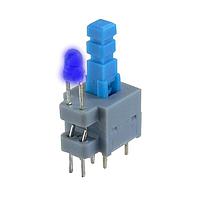 Well Buying PS010-N22NPBAAUBXX ປຸ່ມກົດສະຫນອງ PUSHBUTTON SWITCH DPDT.1A30VDC SQR BLU