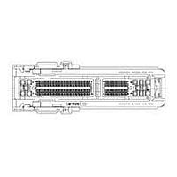 AMP Connectors - TE Connectivity 1565416-1 ຕົວເຊື່ອມ MQS/JPT 121POS PLUG ASSY.