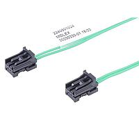 Molex 224050-1022 ການປະກອບສາຍສະແຕນລະດັບລະດັບ Mini50-to-Mini50 (OTS) ສາຍ ASSY 2mm Pitch ບັນດາດຽວ 150mm ຄວາມຍາວ 2 Ckt ສີດໍາ