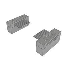 Samtec FFTP-05-D-18.00-01-N ສາຍສະບັບລົດຕໍ່ກັນຮູບແບບສາຍສະບັບລົດຕໍ່ກັນ