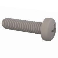 Essentra Components 50M030050P012 ກຸບສະກຣູພິລລິບ Pan Phillips, M3 X .5 Thread, 12mm Lg