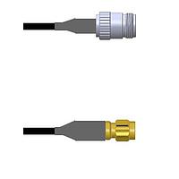 Amphenol Custom Cable Q-27067000M011i ສາຍສັ້ນ RF N-SJ/SMA-SP LMR24 11I