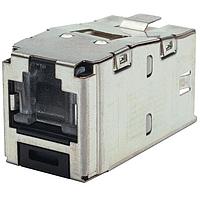 Panduit CJSH5E88TGY ທ່ອສາຍໄຟຟ້າ ແລະ ທາງຜ່ານ Cat5e ປຸ່ມປິດສະຫງວນດ້ວຍລະບົບສົ່ງສະຫນັບ, ມີການປ້ອງກັນສະຫນັບ