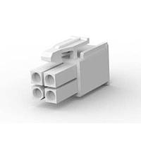 AMP Connectors - TE Connectivity 172167-1 ກອງປະກອບປະຕູ 4P PLUG HOUSING UNIV M-N-L