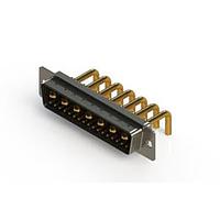 EDAC 629-24W7650-2T1 ຕູ້ຕິດຕໍ່ D-Sub ປະສົມມຸມຂວາ ຕູ້ຕິດຕໍ່ພະລັງງານ Combo D-Sub