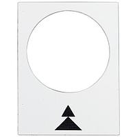 SCHNEIDER ZB2BY4909 Legend LEGEND PLATE