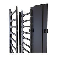 Hammond Manufacturing H1VFMC3145UBK ຜູ້ຈັດການສາຍໄຟ 45U 31.5W H1 VERT FINGER MGR