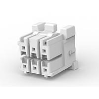 AMP Connectors - TE Connectivity 1-1971905-3 ປລັກຮາງ GI CONN 3.3 PLUG HSG 6P