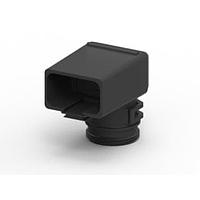 DEUTSCH - TE Connectivity 1011-250-1205 ເຄື່ອງສົມບັດ BKSHL, 12P, BLK, REC,RA, NW10/13/17