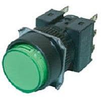 Omron Automation and Safety M165-TY-T1 ເຫຼັ້ມ LED 110VAC XFRMR RND YLW IP65