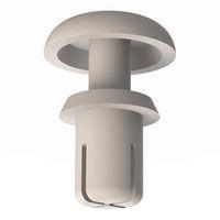 Essentra Components 27SR236310 Snap Rivet Snap Rivet, ຮູ .240-.244, ຄວາມຫນາຂອງແຜ່ນ .138-.217