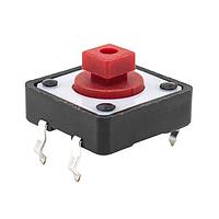 E-Switch TL1100AF260Q ສະປິນກົດສະຕິກທີ່ຜ່ານຮູ 12mmx12mm SPST-NO 0.05A 12V