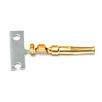 AMP Connectors - TE Connectivity 745253-2 (Cut Strip) ຕິດຕໍ່ D-Sub CRIMP SOCKET 26-22 ຕັດສະຕຣິບ 100 ຊິ້ນ