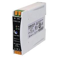 CUI Inc PDRB-18-24 ອຸປະກອນຈົດພະລັງງານສະຫນັບສະຫນູນ ac-dc, 18 W, 24 Vdc, ອອກຜົນດຽວ, ເຄື່ອງຕິດສະຕິງປອກສົດ, ແຖບ DIN