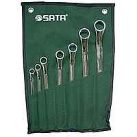 SATA 09072 7PC. ຊຸດທ້າຍກ່ອງສອງເທົ່າ (METRIC)