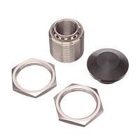 Omron Automation and Safety Y92E-GS18NSS ອຸປະກອນສັນເຊື້ອສະຫຼອງແສງສີຟ້າ ຕິດຕັ້ງດ້ວຍລູກສົ້ນ M18 ບໍ່ມີການປ້ອງກັນ SS